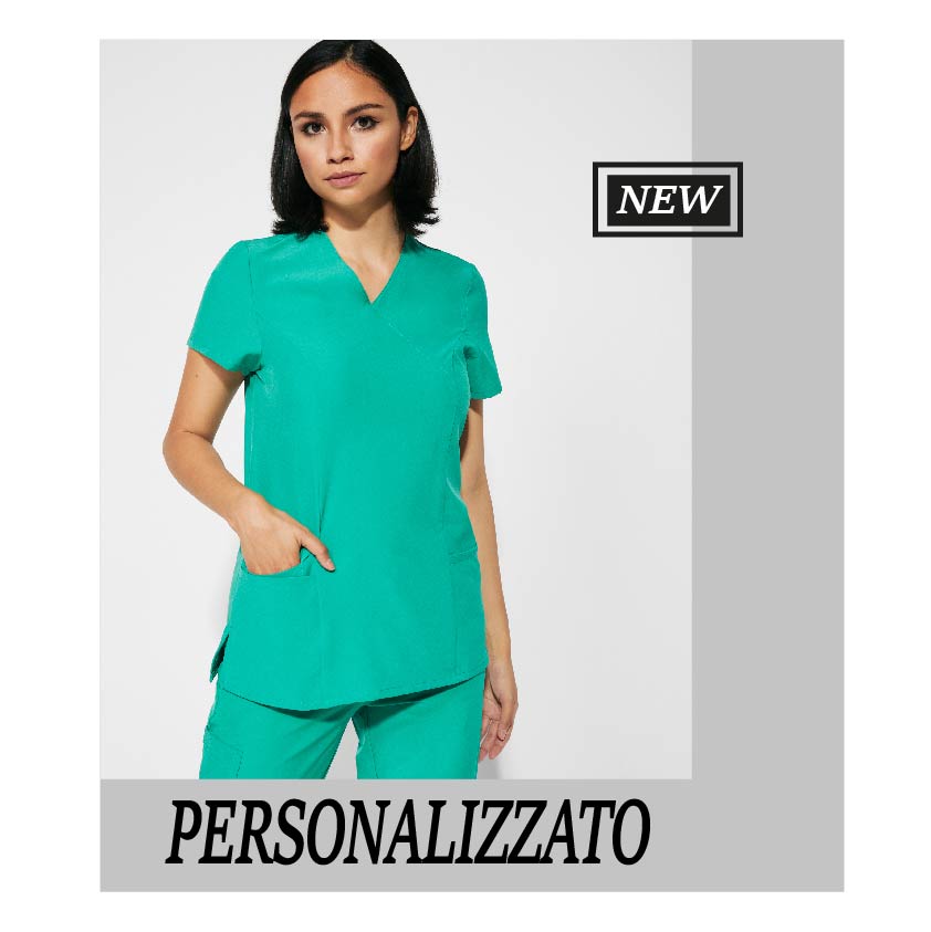 CAMICIA DI SERVIZIO DONNA "FOSSY" -PERSONALIZZATA'-