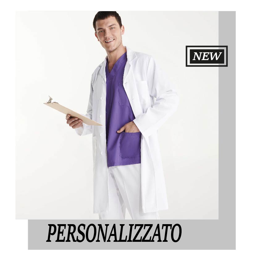 CAMICE UOMO "SALUS"  -PERSONALIZZATO-