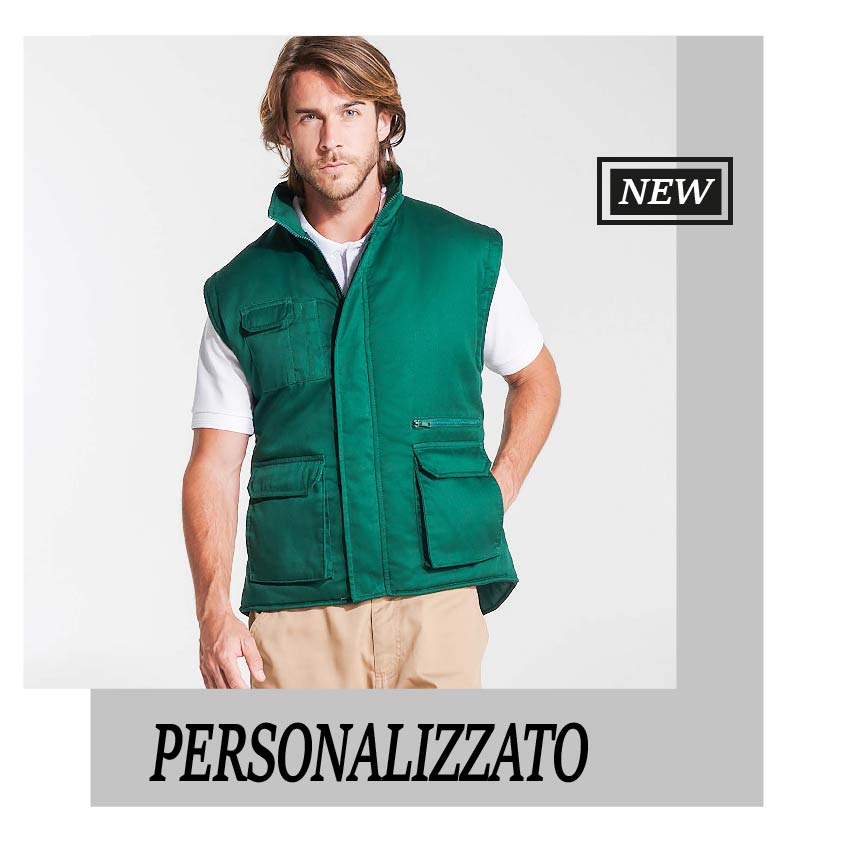 GILET "ZORMAN" ANTI-VENTO -PERSONALIZZATO-