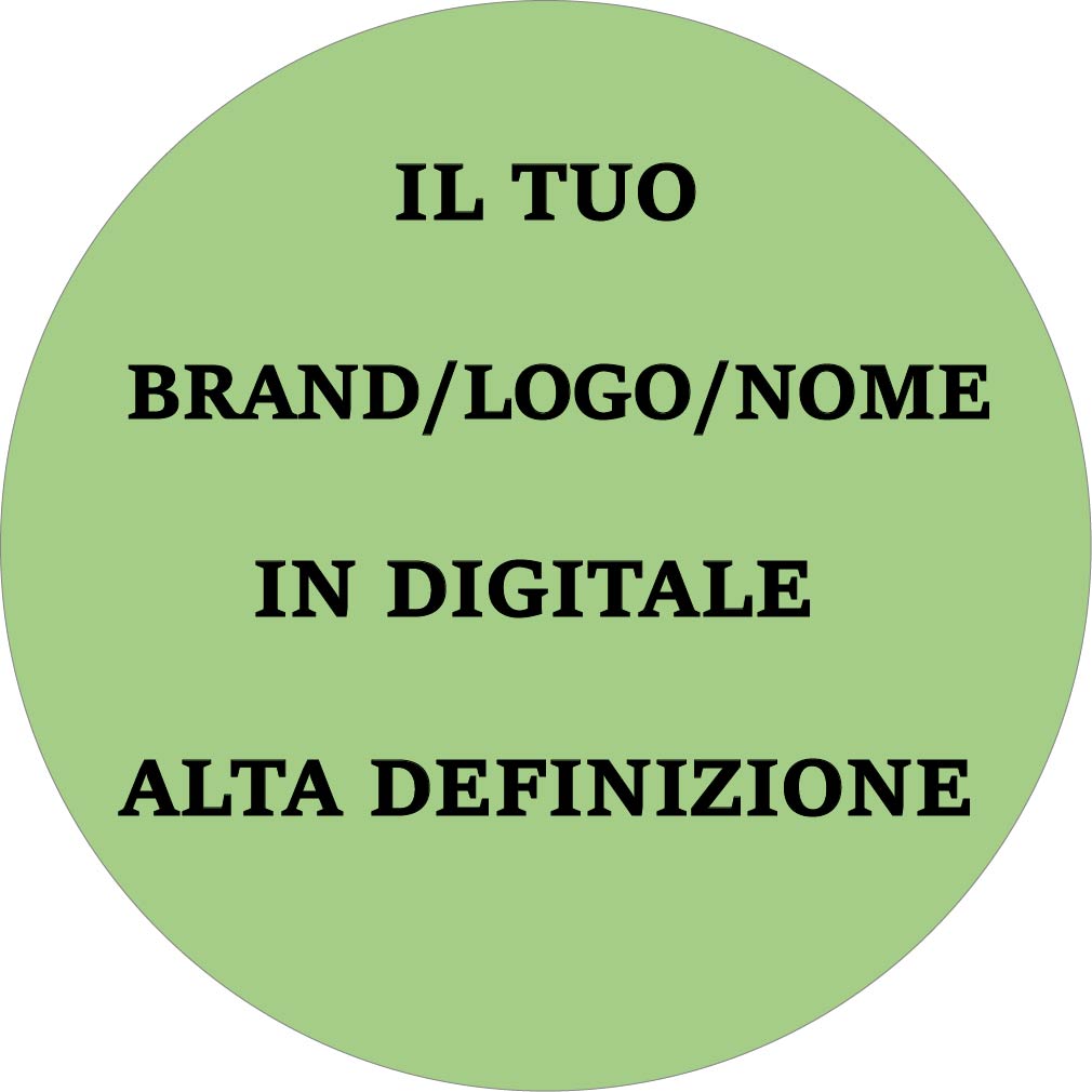 * TICKET ELABORAZIONE DEL TUO BRAND/LOGO*